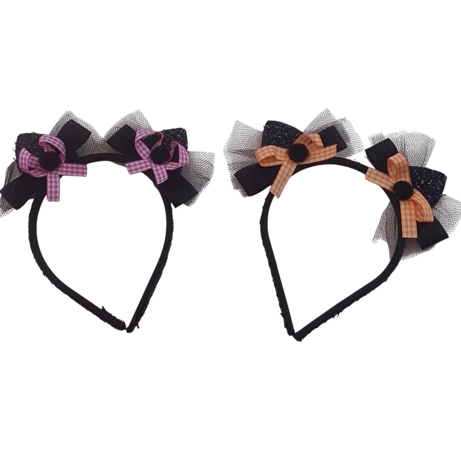 TIARA GATINHA C/LACO